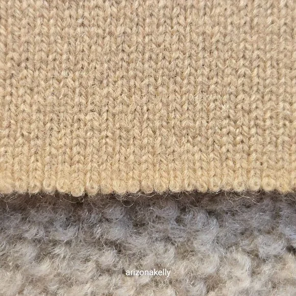 Burberry Rare Vintage KNIT Lambswool Scarf PERFECT - Picture 8 of 11